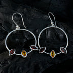 Multi-Spanish-Mila-Trilogy-Dangle-multicolor-Sterling-Silver-Earring