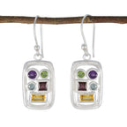 Multi-Korean-Florencia-Penta-Dangle-multicolor-925-Sterling-Silver-Earring