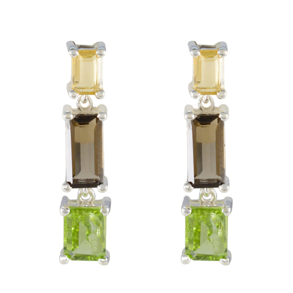 Multi-African-Nova-multiple-Stud-multicolor-92.5-Silver-Earring