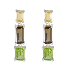 Multi-African-Nova-multiple-Stud-multicolor-92.5-Silver-Earring