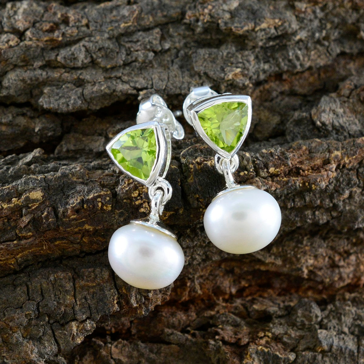 Multi-American-Aiko-multiple-Stud-multicolor-Silver-Earring