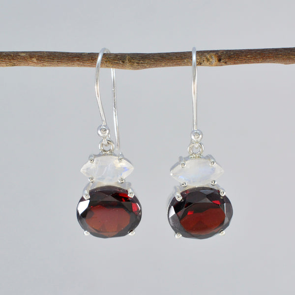 Multi-Korean-Min-seo-multiple-Dangle-multicolor-925-Silver-Earring