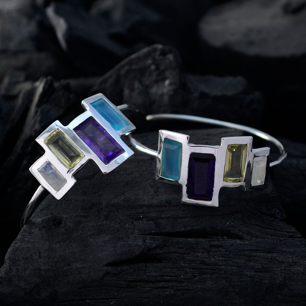 Multi-Japanese-Constanza-multiple-Stud-multicolor-92.5-Silver-Earring