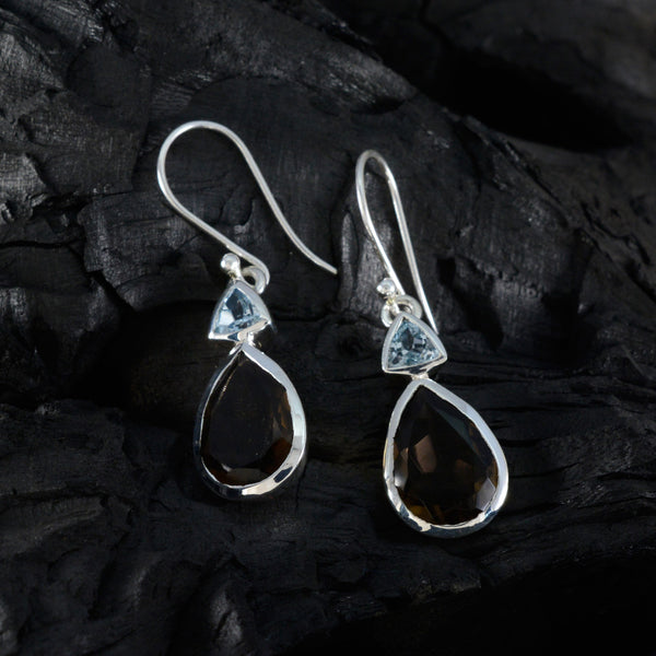 Multi-Moroccan-Carolina-Toi-et-Moi-Dangle-multicolor-Sterling-Silver-Earring