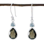 Multi-Moroccan-Carolina-Toi-et-Moi-Dangle-multicolor-Sterling-Silver-Earring