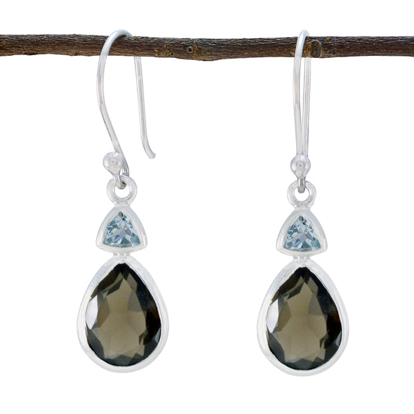 Multi-Moroccan-Carolina-Toi-et-Moi-Dangle-multicolor-Sterling-Silver-Earring