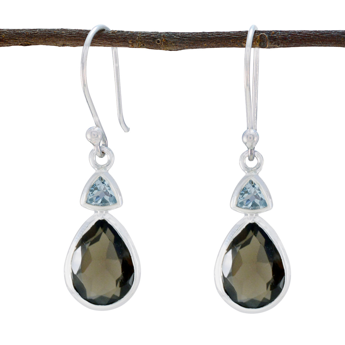 Multi-Moroccan-Carolina-Toi-et-Moi-Dangle-multicolor-Sterling-Silver-Earring