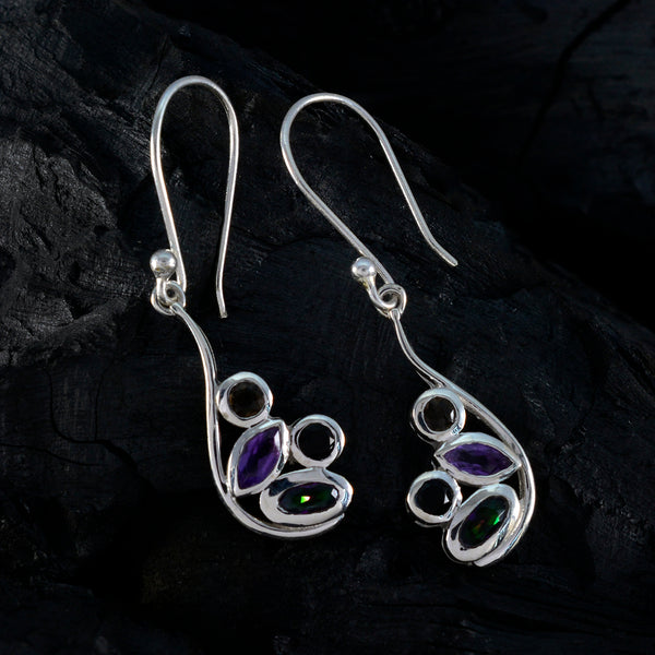 Multi-Latin-American-Aisha-quarter-Dangle-multicolor-92.5-Silver-Earring