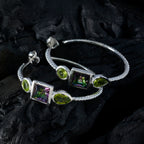 Multi-Russian-Yasmine-Trilogy-Stud-multicolor-925-Silver-Earring