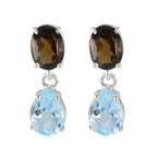 Multi-Indian-Ayesha-multiple-Stud-multicolor-Sterling-Silver-Earring