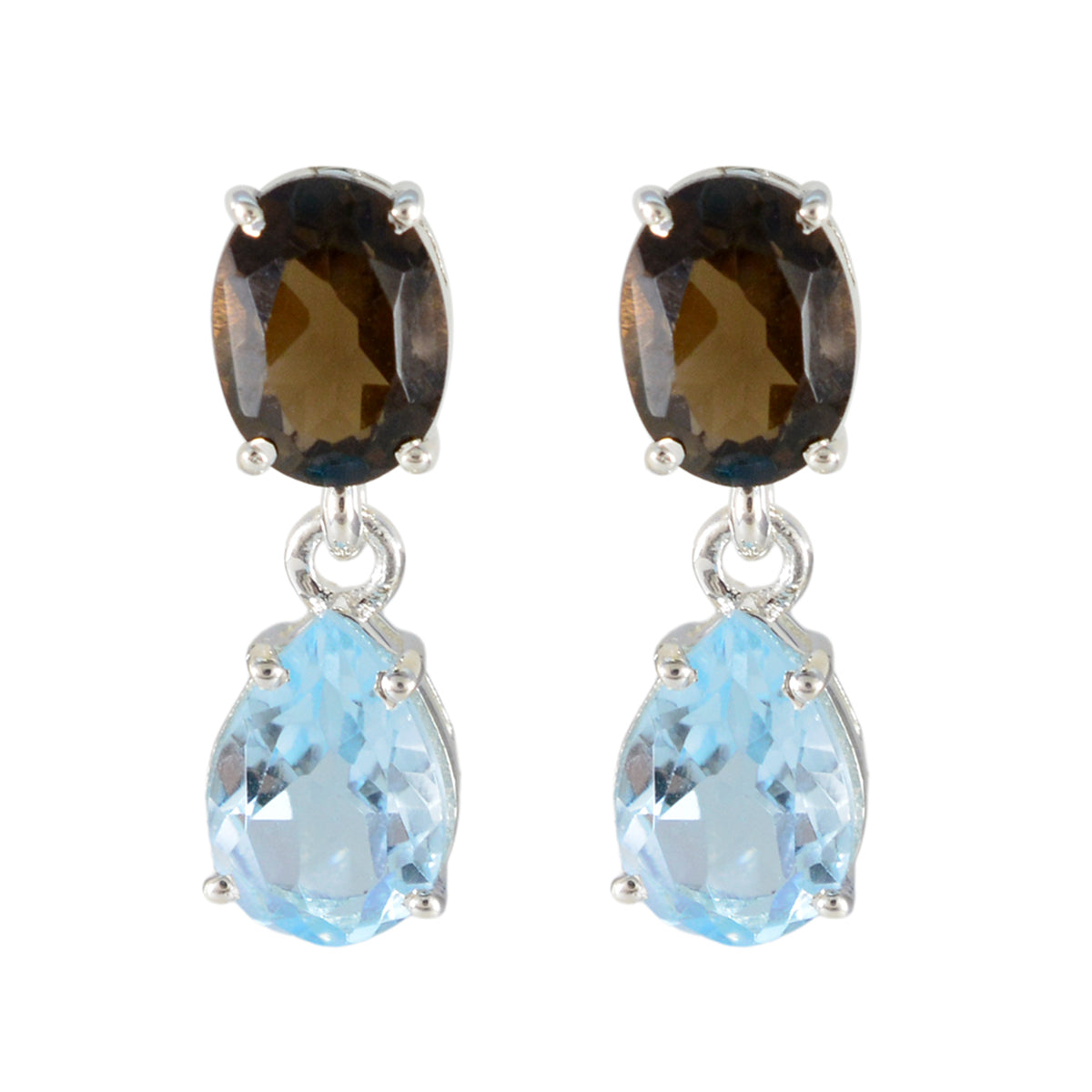 Multi-Indian-Ayesha-multiple-Stud-multicolor-Sterling-Silver-Earring