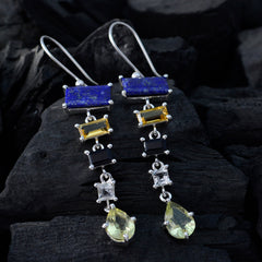 Multi-Middle-Eastern-Ana-multiple-Dangle-multicolor-92.5-Silver-Earring