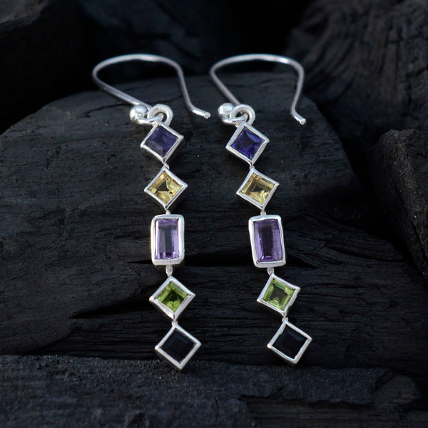 Multi-Mexican-Andrea-multiple-Dangle-multicolor-92.5-Silver-Earring