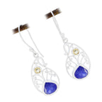 Multi-Australian-Ángeles-multiple-Dangle-multicolor-Silver-Earring
