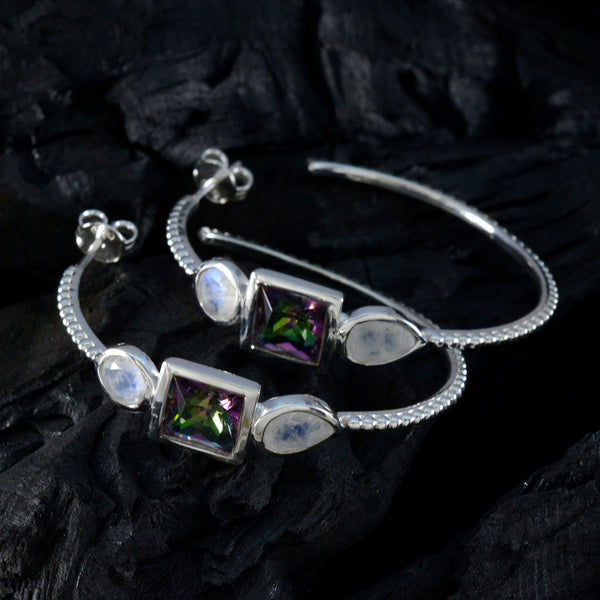 Multi-Moroccan-Zoe-Trilogy-Stud-multicolor-92.5-Silver-Earring