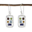 Multi-Turkish-Isabella-Penta-Dangle-multicolor-Sterling-Silver-Earring