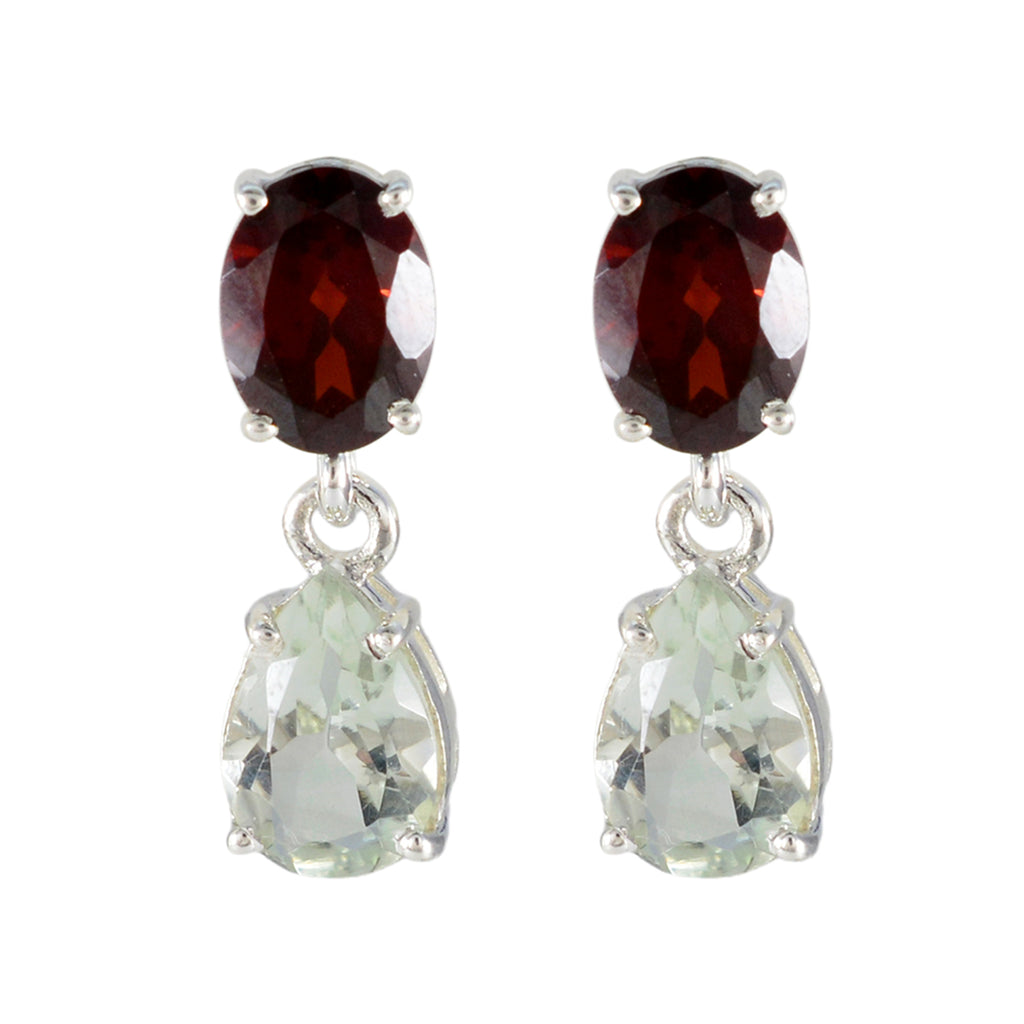 Multi-Indian-Lakshmi-multiple-Stud-multicolor-925-Sterling-Silver-Earring