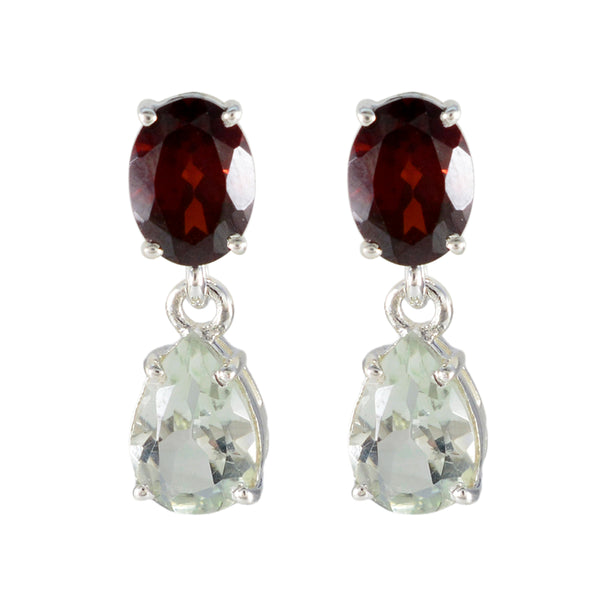 Multi-Indian-Lakshmi-multiple-Stud-multicolor-925-Sterling-Silver-Earring