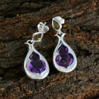 Multi-African-Harper-Toi-et-Moi-Stud-multicolor-925-Silver-Earring