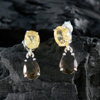 Multi-American-Riley-multiple-Stud-multicolor-Silver-Earring