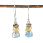 Multi-Korean-Ayaka-multiple-Dangle-multicolor-92.5-Silver-Earring