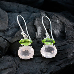 Multi-Italian-Rina-multiple-Dangle-multicolor-Silver-Earring