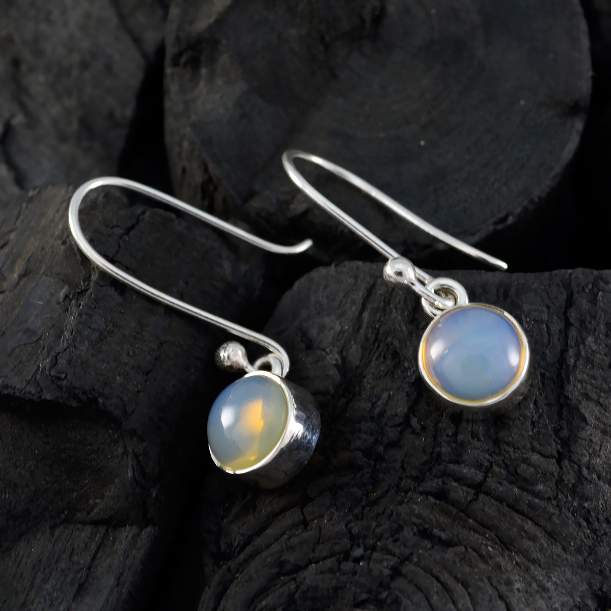 Opal-Russian-Carolina-multiple-Dangle-White-Silver-Earring