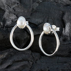 Pearl-Russian-Scarlett-Solitaire-Stud-White-92.5-Silver-Earring