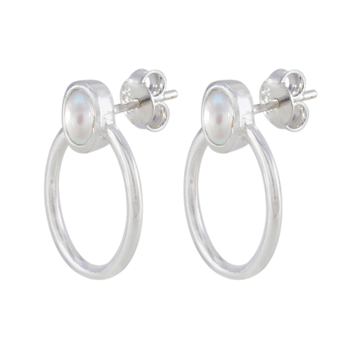 Pearl-Russian-Scarlett-Solitaire-Stud-White-92.5-Silver-Earring