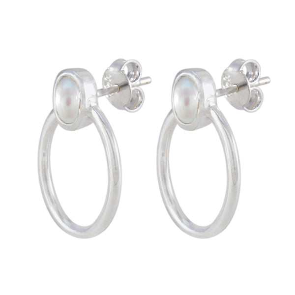 Pearl-Russian-Scarlett-Solitaire-Stud-White-92.5-Silver-Earring