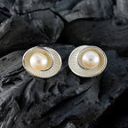 Pearl-American-Amanda-Solitaire-Stud-White-925-Sterling-Silver-Earring