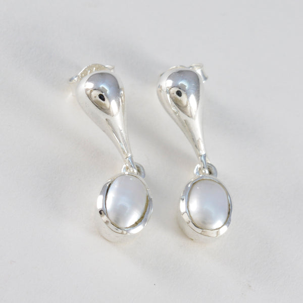 Pearl-American-Fernanda-Solitaire-Stud-White-Silver-Earring