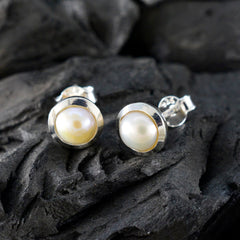 Pearl-American-Micaela-Solitaire-Stud-White-Sterling-Silver-Earring