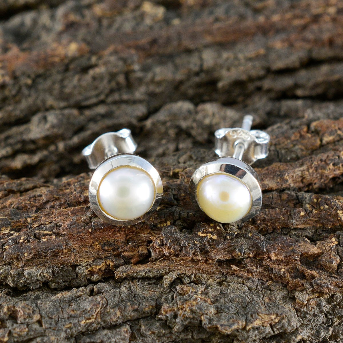 Pearl-American-Micaela-Solitaire-Stud-White-Sterling-Silver-Earring