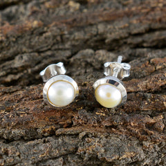 Pearl-American-Micaela-Solitaire-Stud-White-Sterling-Silver-Earring