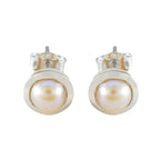 Pearl-American-Micaela-Solitaire-Stud-White-Sterling-Silver-Earring