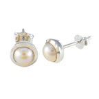 Pearl-American-Micaela-Solitaire-Stud-White-Sterling-Silver-Earring