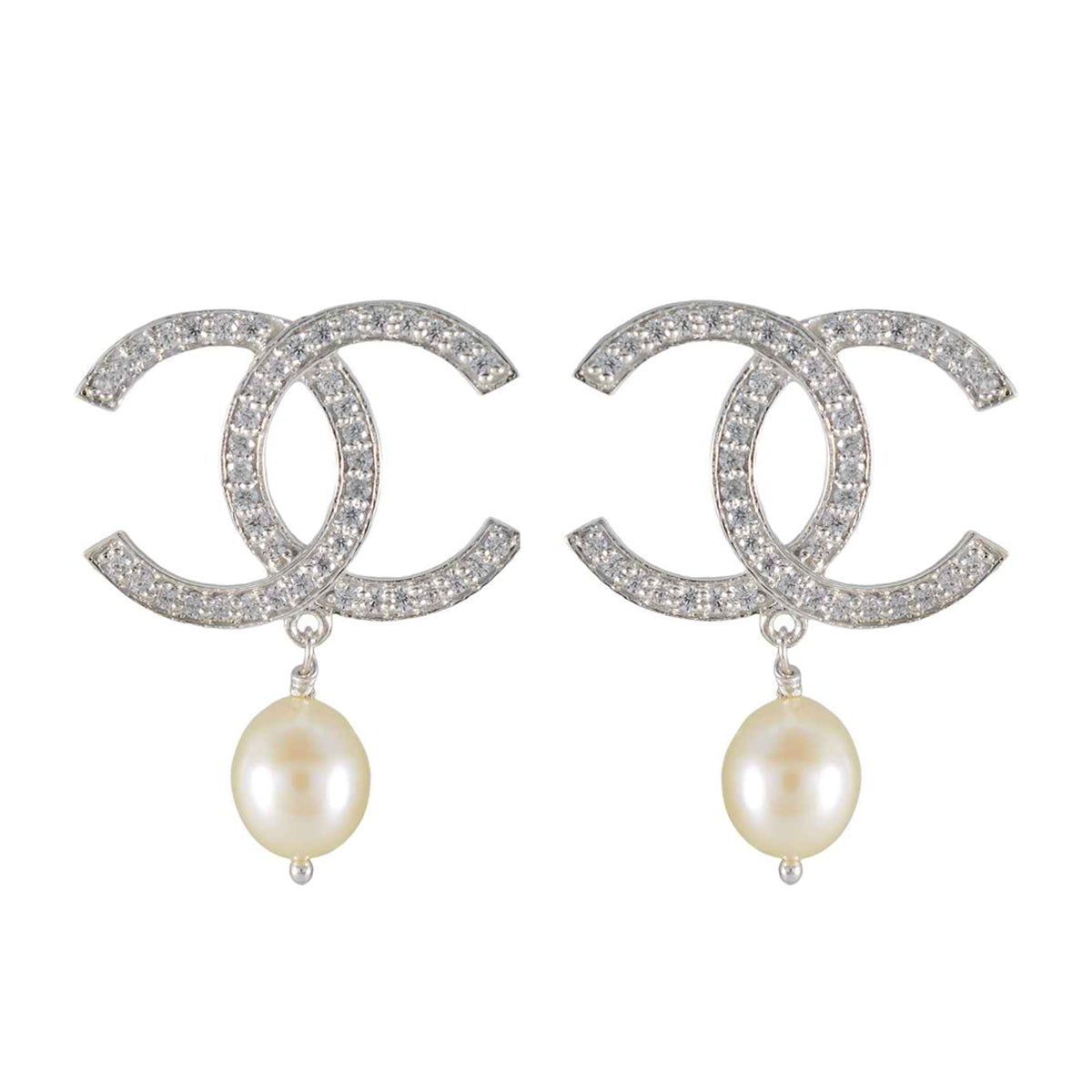 Pearl-Korean-Daniela-multiple-Stud-White-Sterling-Silver-Earring Main image