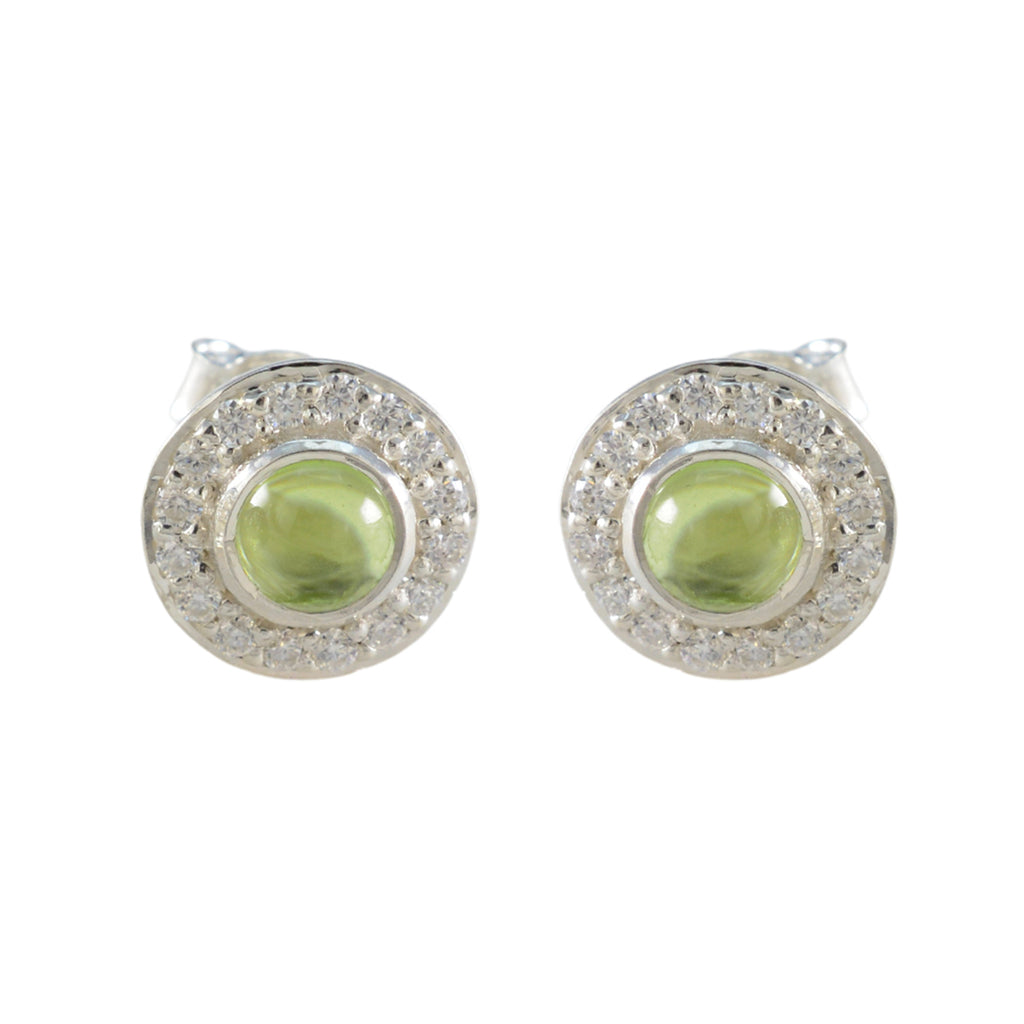 Peridot-American-Lourdes-Solitaire-Stud-Green-925-Silver-Earring