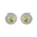 Peridot-American-Lourdes-Solitaire-Stud-Green-925-Silver-Earring