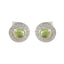 Peridot-American-Lourdes-Solitaire-Stud-Green-925-Silver-Earring