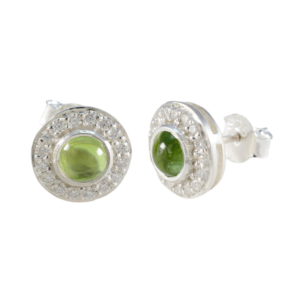 Peridot-American-Lourdes-Solitaire-Stud-Green-925-Silver-Earring