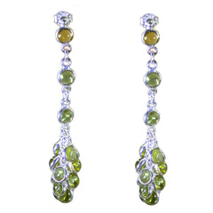 Peridot-Turkish-Elena-multiple-Stud-Green-Sterling-Silver-Earring