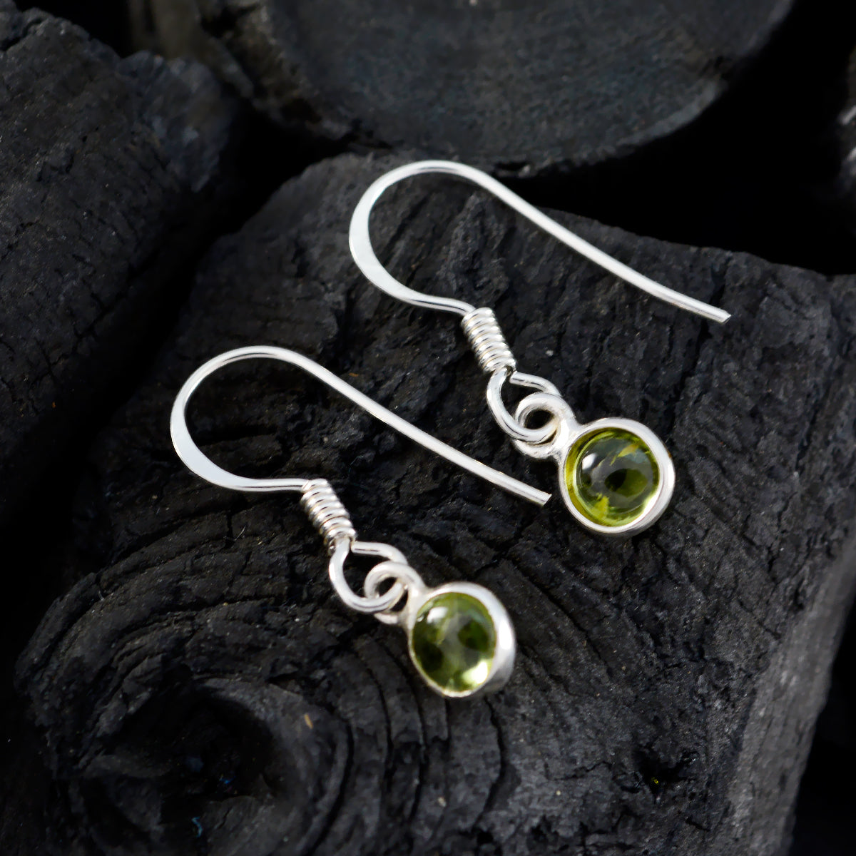 Peridot-Italian-Fernanda-multiple-Dangle-Green-Silver-Earring