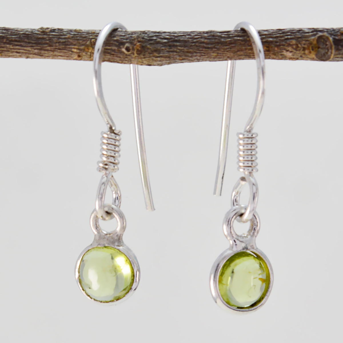 Peridot-Italian-Fernanda-multiple-Dangle-Green-Silver-Earring