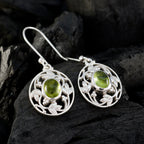 Peridot-German-Julia-Solitaire-Dangle-Green-Silver-Earring