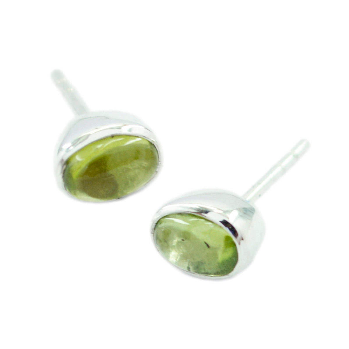Peridot-African-Julieta-Solitaire-Stud-Green-92.5-Silver-Earring