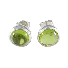 Peridot-American-María-Solitaire-Stud-Green-92.5-Silver-Earring