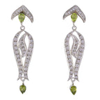 Peridot-Indian-Angel-multiple-Stud-Green-92.5-Silver-Earring