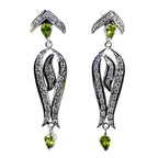 Peridot-Indian-Angel-multiple-Stud-Green-92.5-Silver-Earring